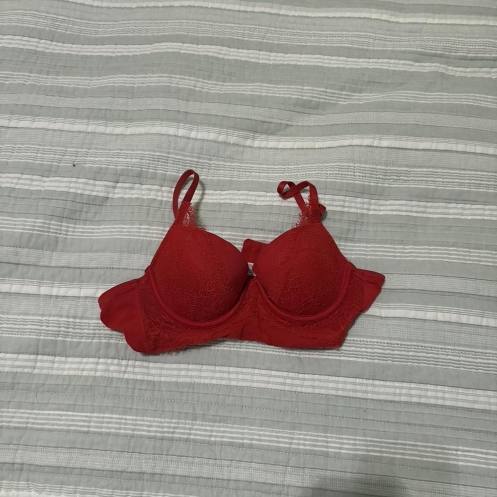 Auden Scarlet Lace Bra